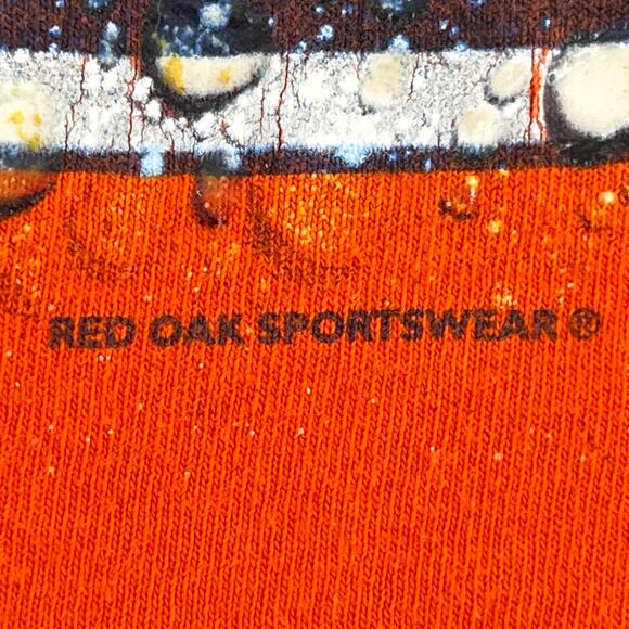 Y2K Auburn University water drop wet look graphic tshirt 2000s vintage - Picture 5 of 7